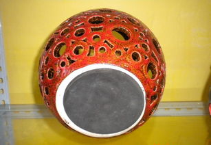 外贸陶瓷手工雕刻烛台 瓷器工艺品树脂工艺品价格 厂家 图片